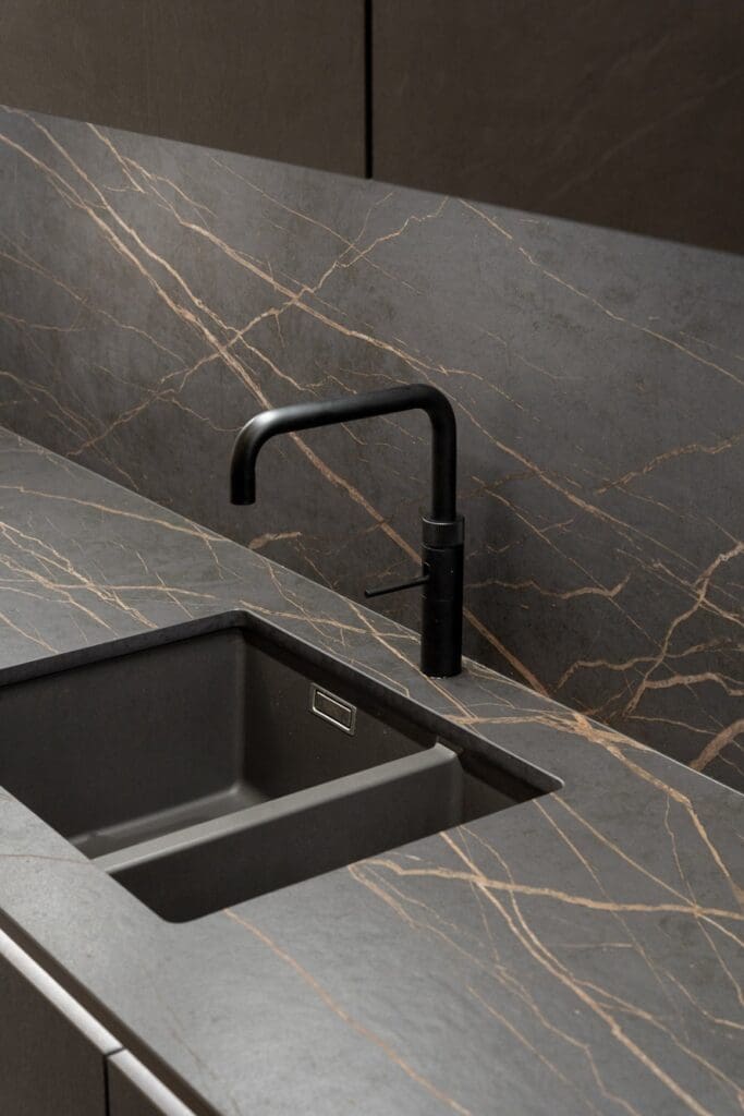 Nobilia German kitchen in Sheffield in Slate handleless finish