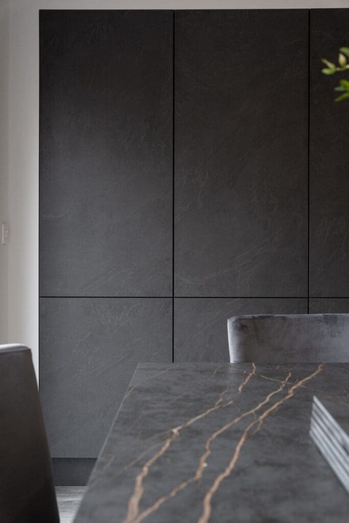 Nobilia German kitchen in Sheffield in Slate handleless finish