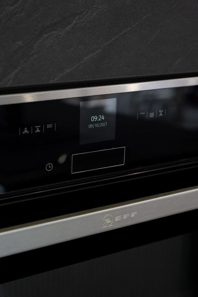 Nobilia German kitchen in Sheffield in Slate handleless finish