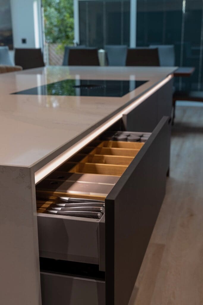 Schuller German kitchen installation in Chesterfield