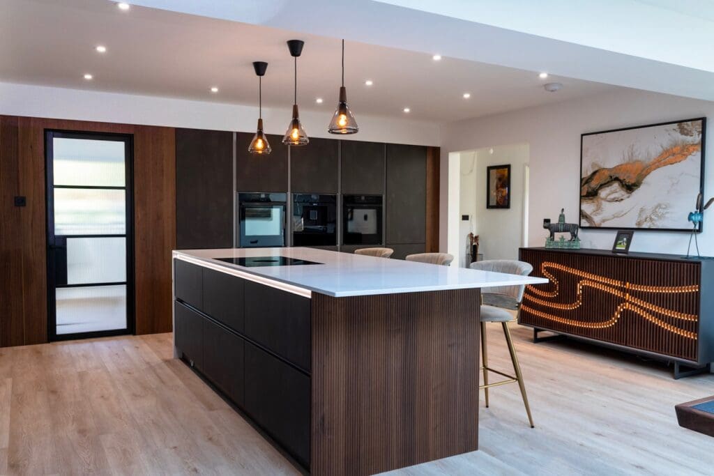 Schuller German kitchen installation in Chesterfield