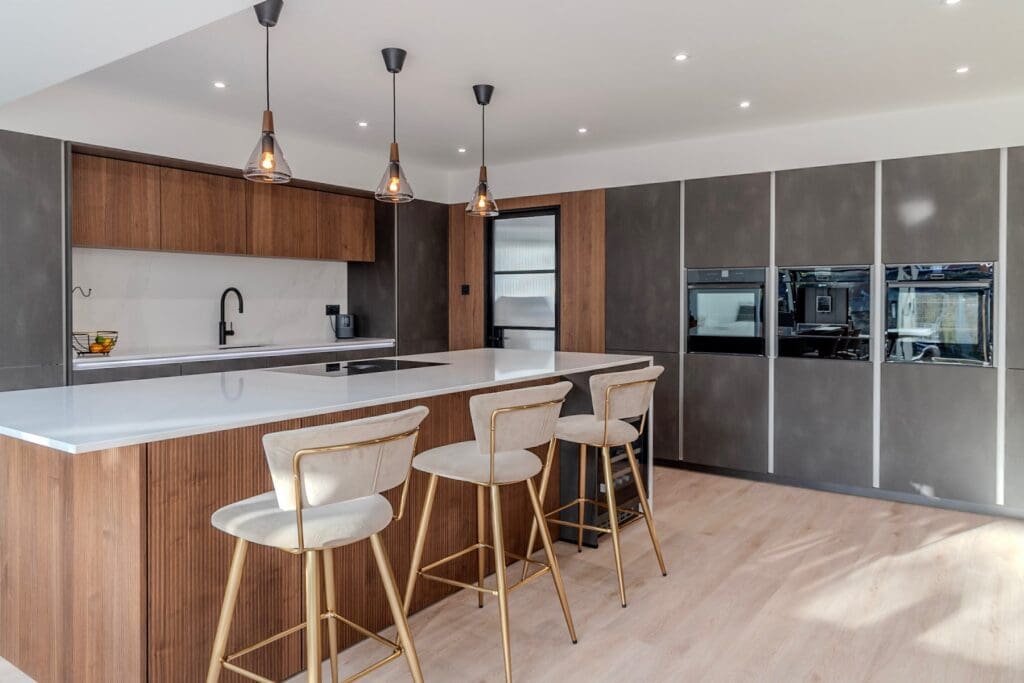 Schuller German kitchen installation in Chesterfield