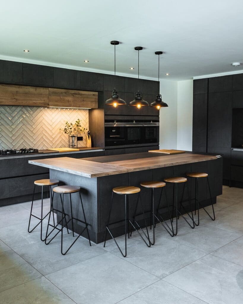Nobilia Industrial kitchen design in Rotherham
