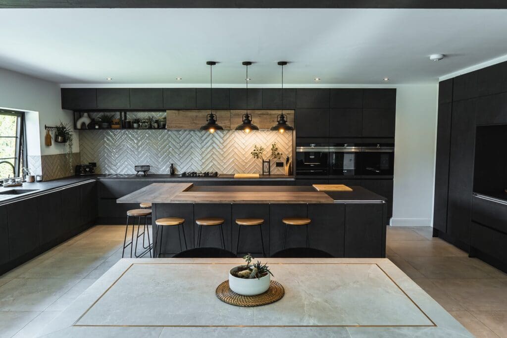 Nobilia Industrial kitchen design in Rotherham