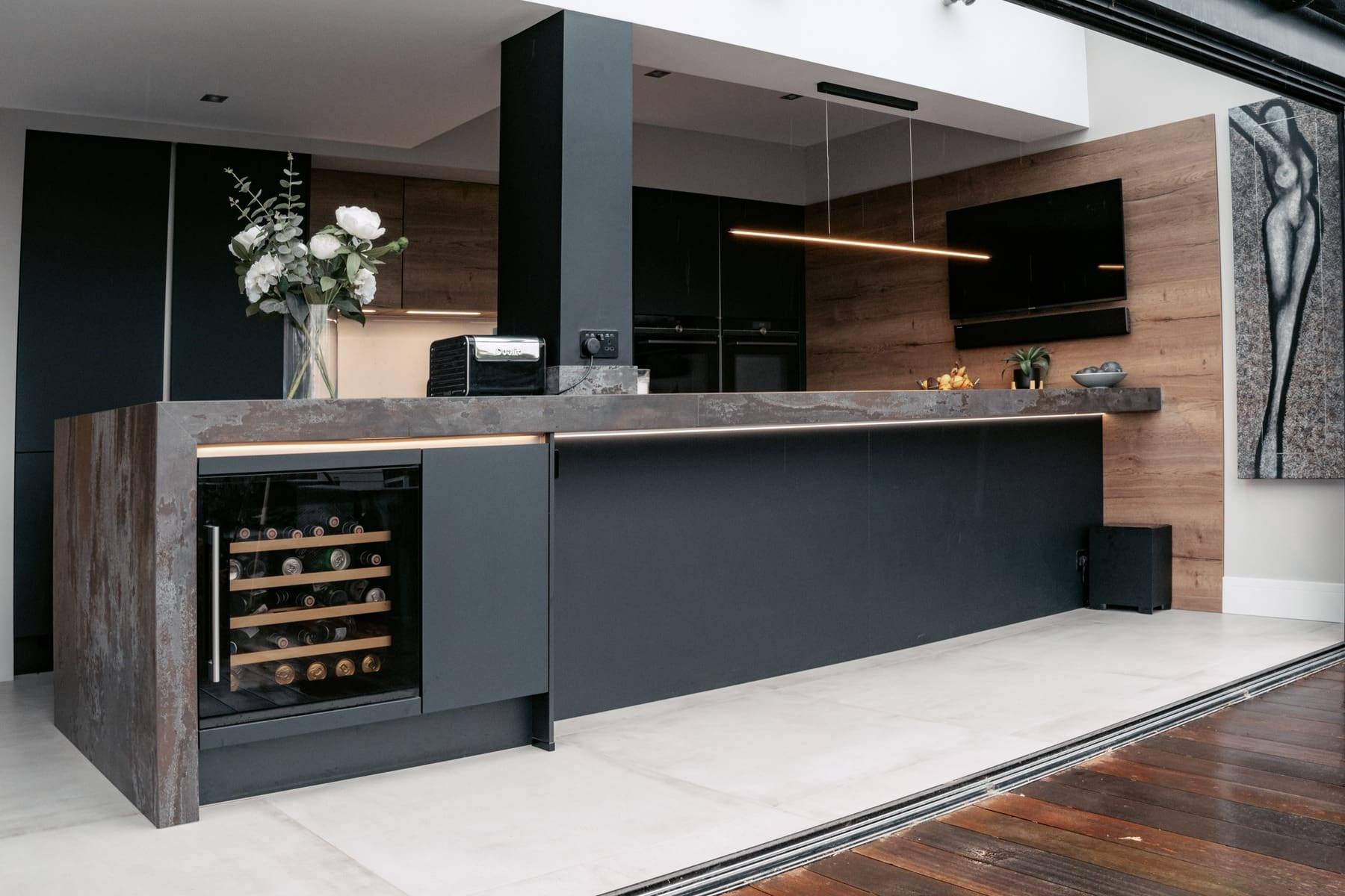 Nobilia Easy Touch kitchen project in Bradway Sheffield