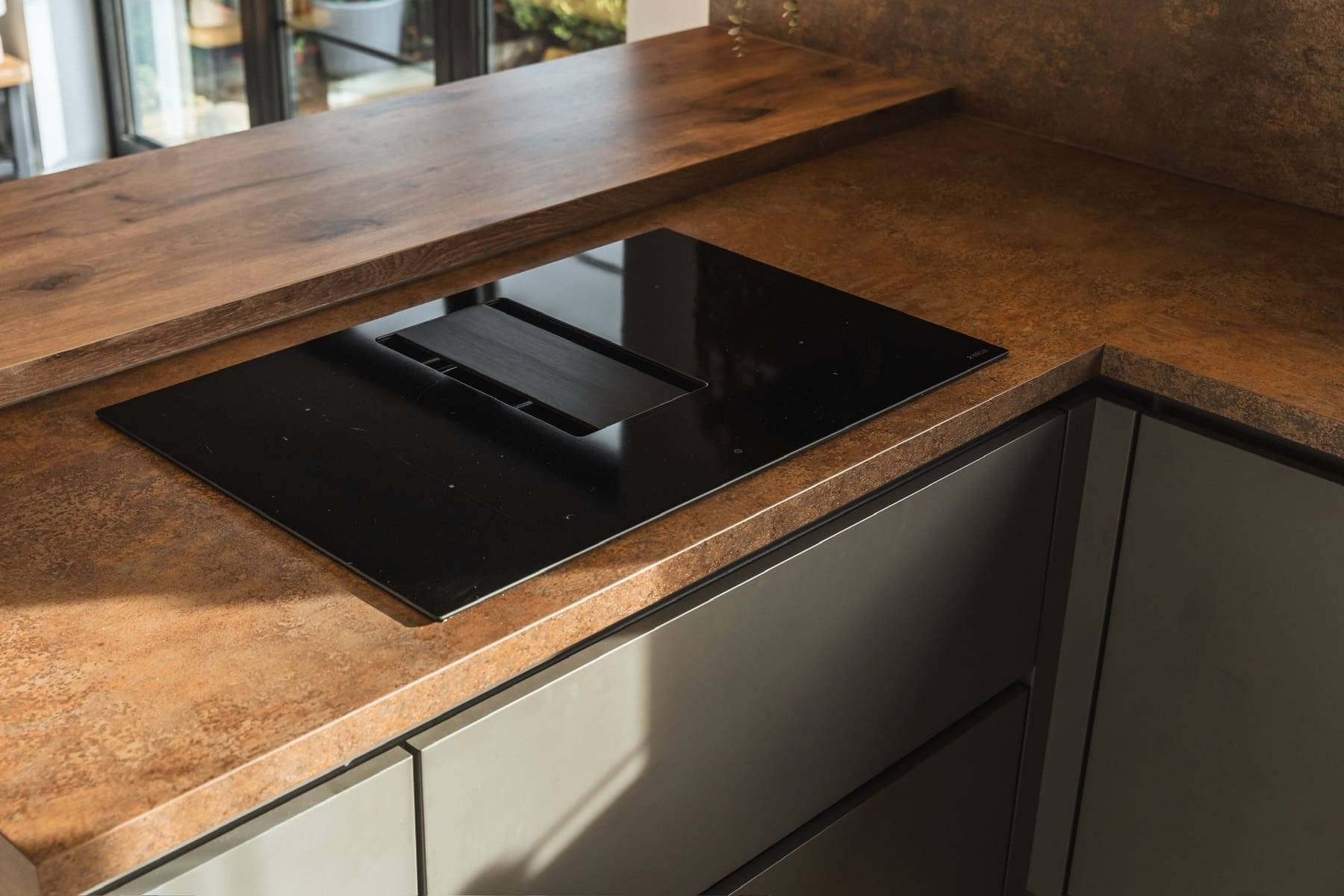 Nobilia Ferro Bronze kitchen project in Barnsley