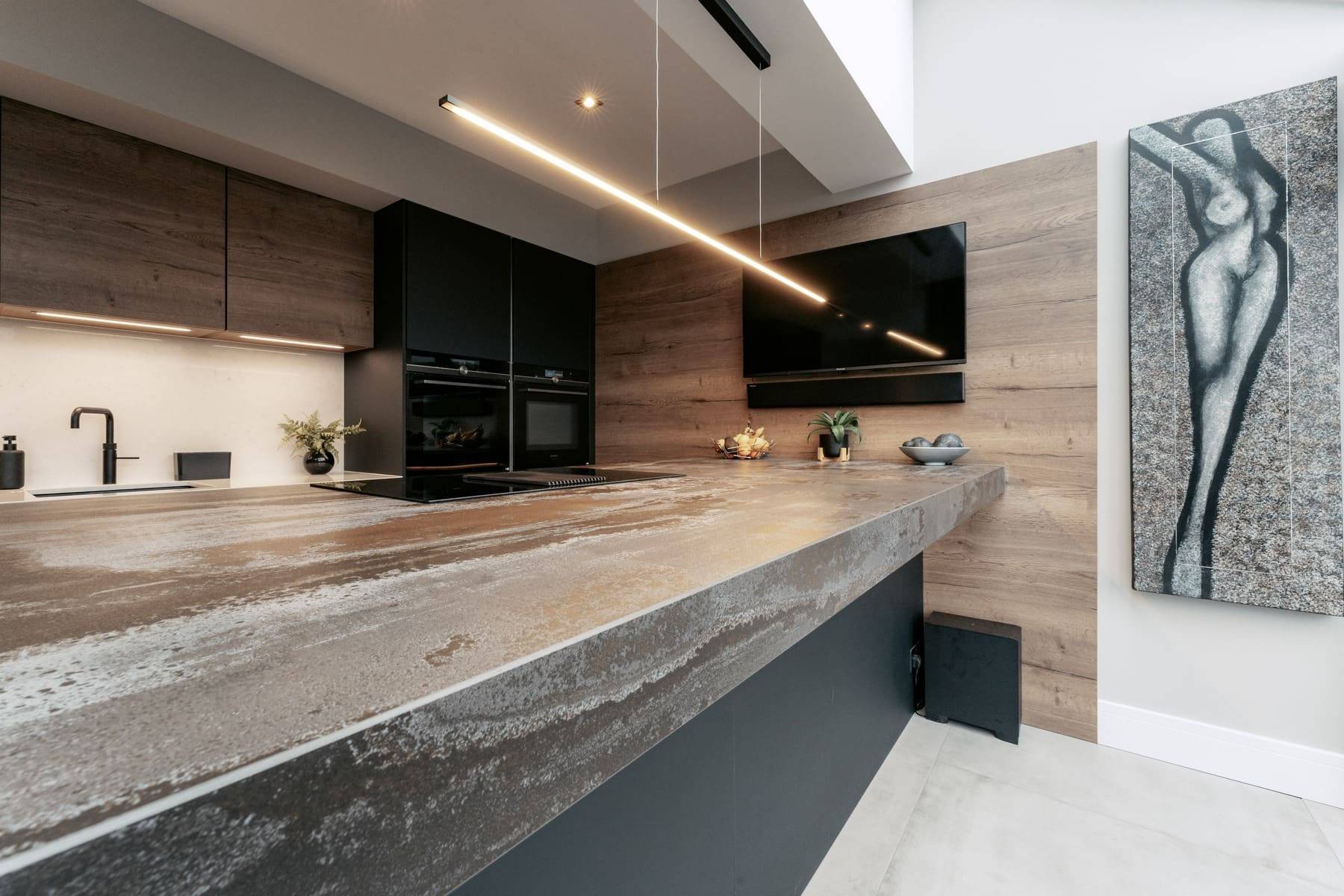 Nobilia Easy Touch kitchen project in Bradway Sheffield