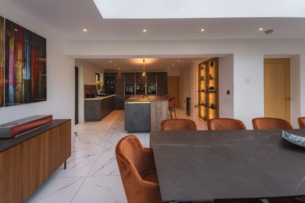 Nobilia Sheffield kitchen in Slate Grey Concrete