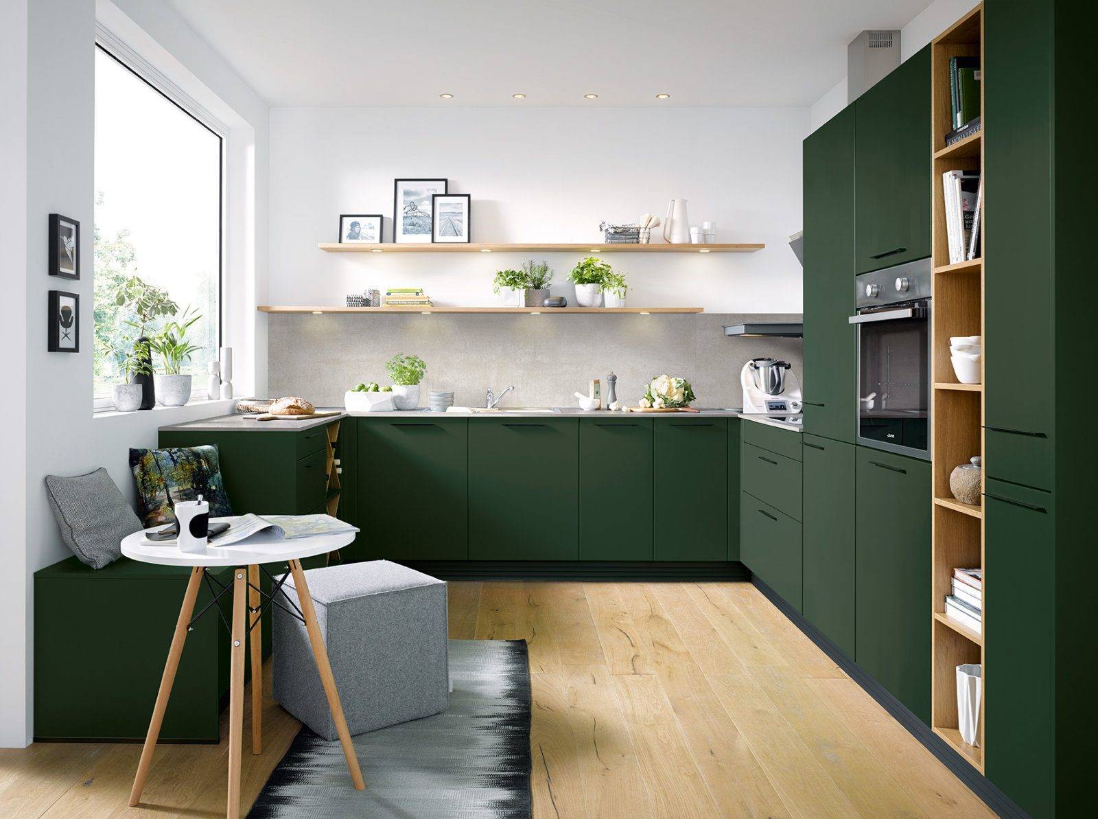 Schuller Modern L Shaped Kitchen 1 | Sia Kitchens, Hertfordshire