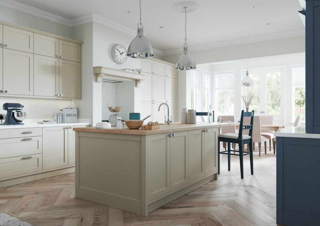 Kitchen Stori Stone Shaker Kitchen | Portfolio Kitchens, Swinton