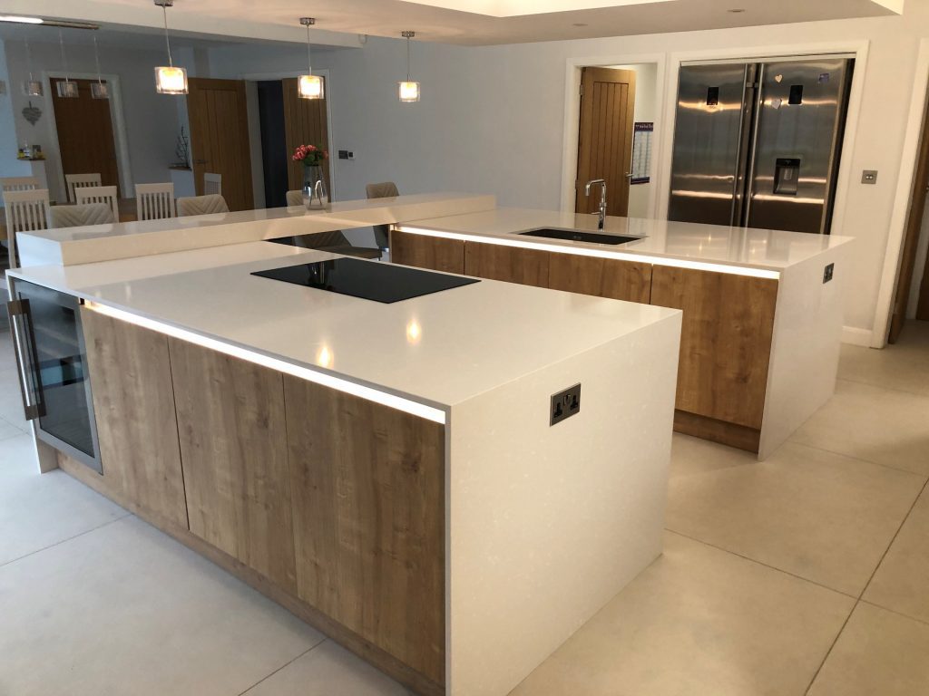 kitchen worksurfaces Manchester | Portfolio Kitchens, Whitefield