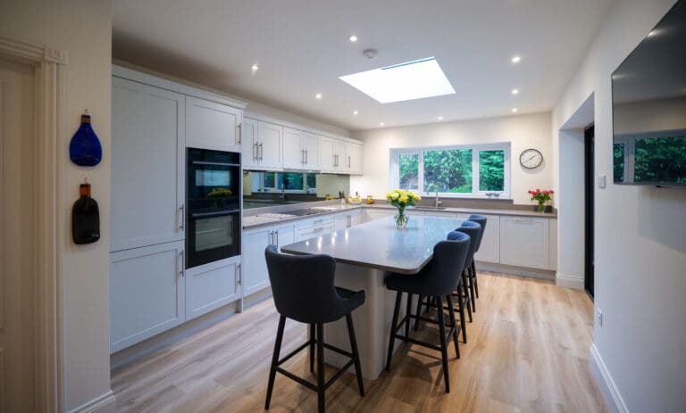Stori Light Grey Kitchen Project, Worsley, Manchester
