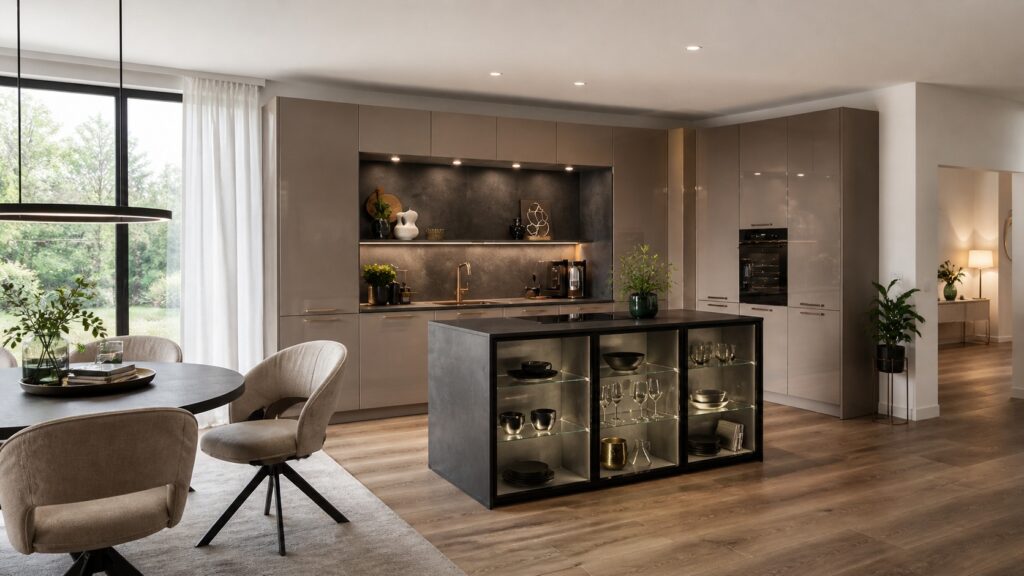 kitchen showroom in Manchester - Portfolio Kitchens