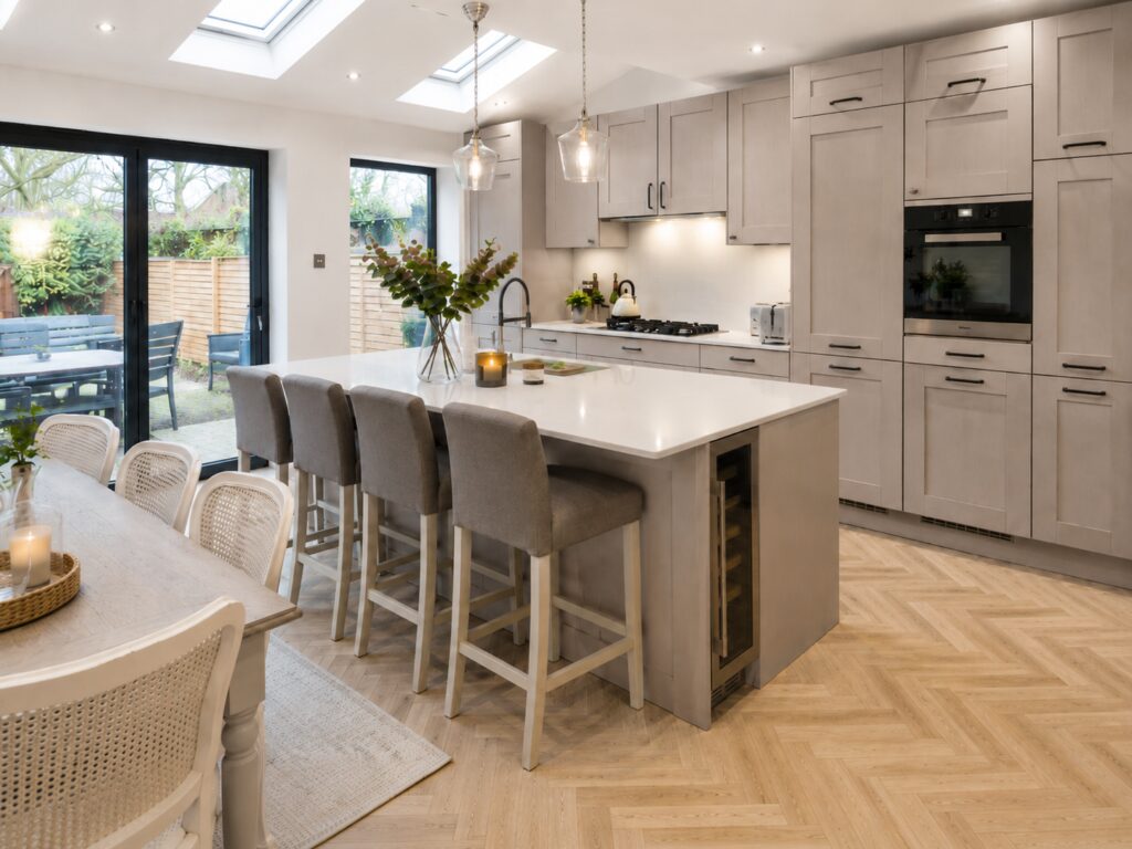 Whitefield kitchen showroom  | Portfolio Kitchens, Swinton
