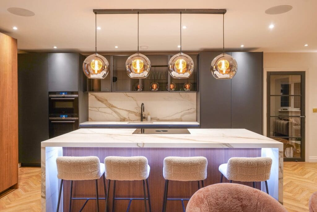 kitchen installation manchester - Luxury Rotpunkt German kitchen installation in Leigh