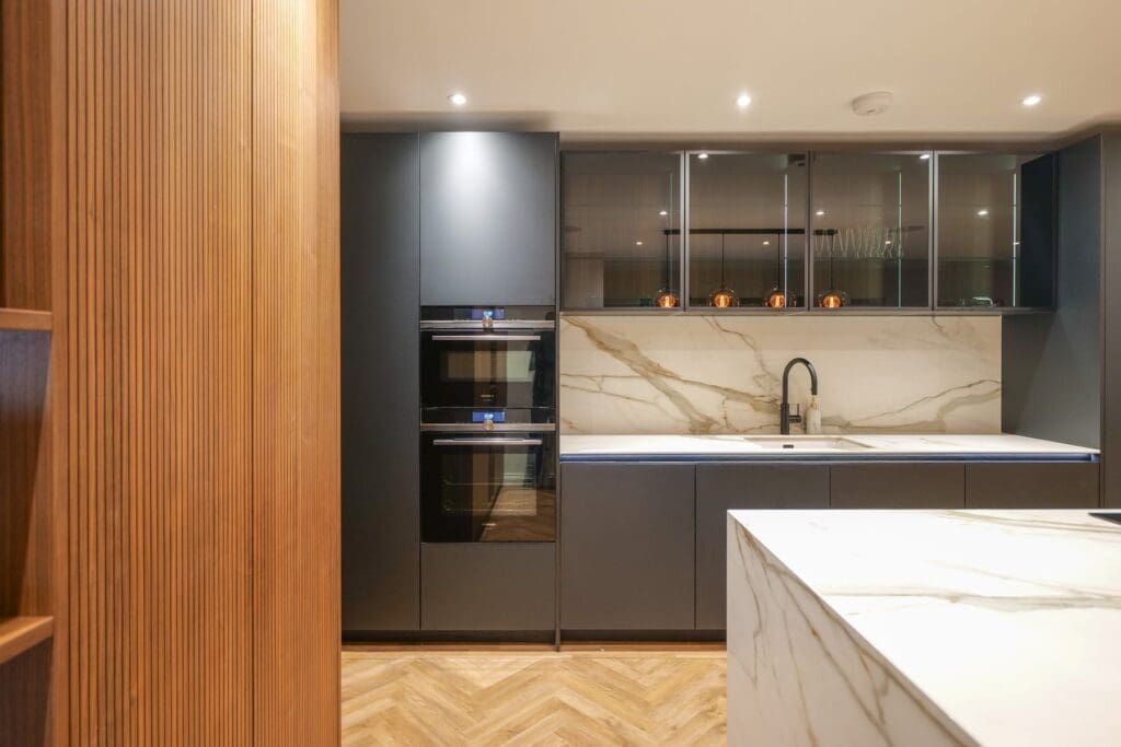 Luxury Rotpunkt German kitchen installation Leigh