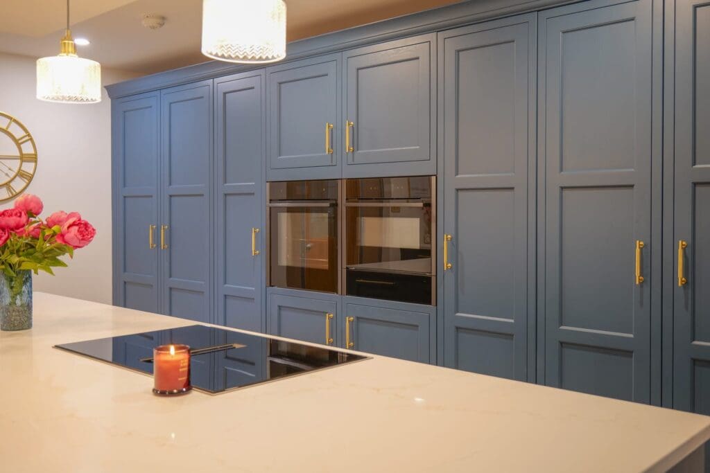 STORI kitchen - Belgravia in Parisian Blue - kitchen project in Swinton Manchester