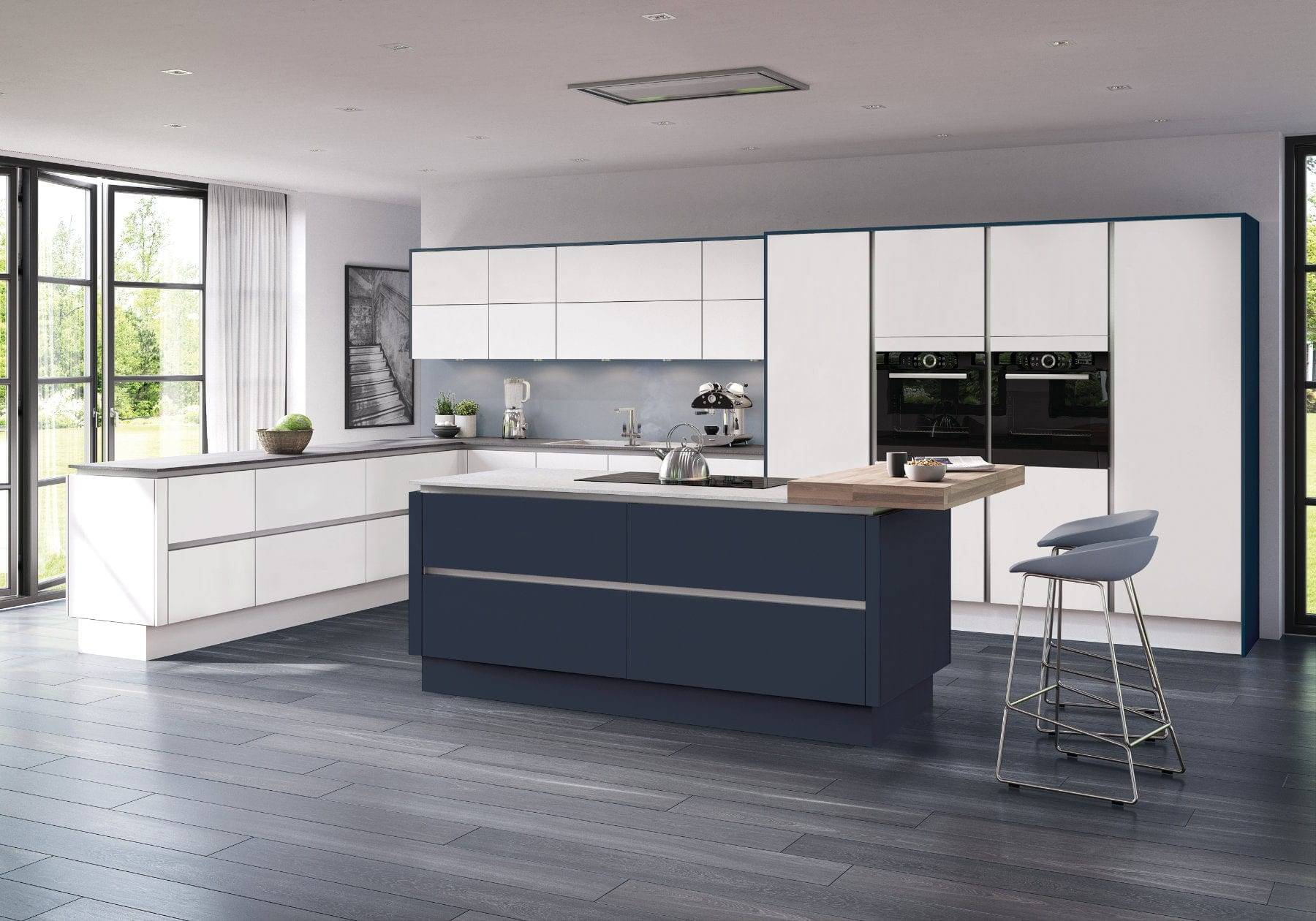 Jjo Handleless Matt Kitchen | Royal Kitchen Designs, Pontypool