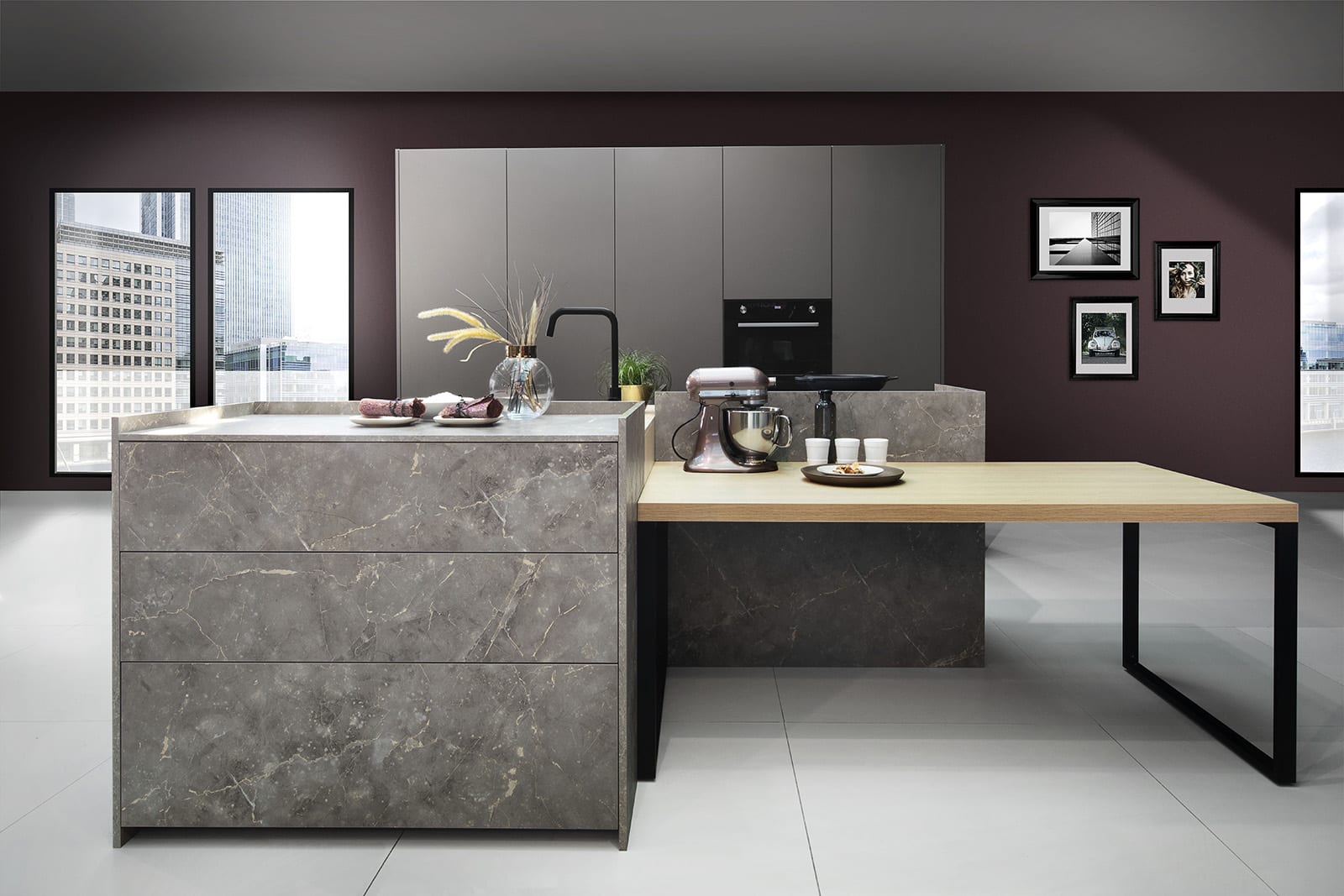 Rotpunkt Ceramic Kitchen 2 | Unlimited Kitchens, Nottingham