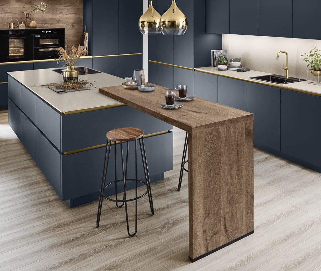 Nobilia Matt Handleless Kitchen 1 | Qudaus Living, Sutton Coldfield