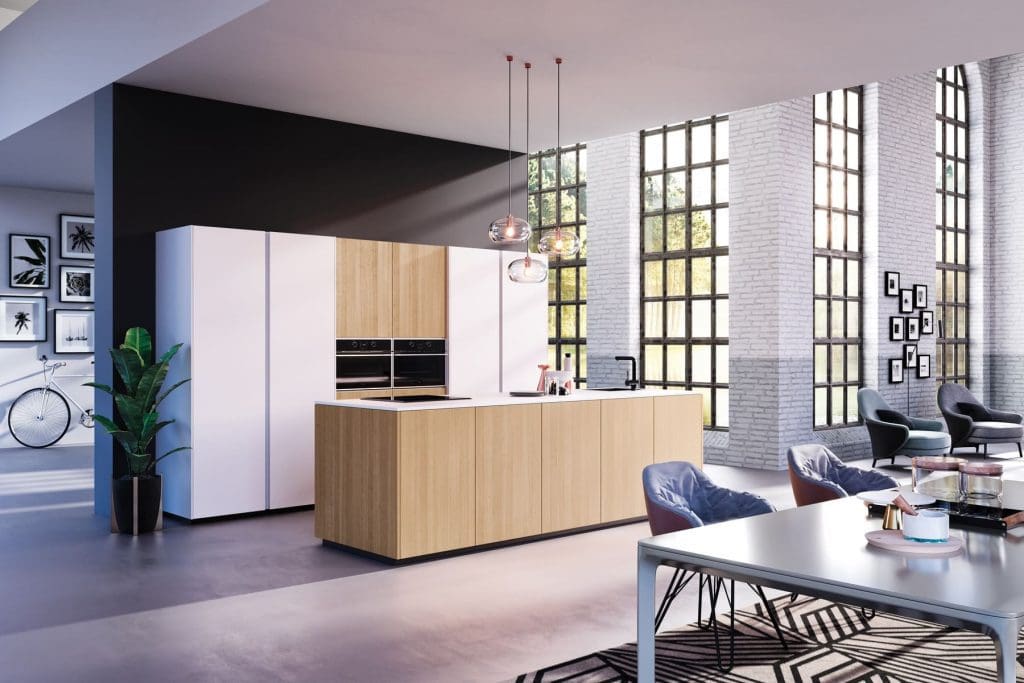 Ropunkt Handleless Open Plan Kitchen | Qudaus Living, Sutton Coldfield