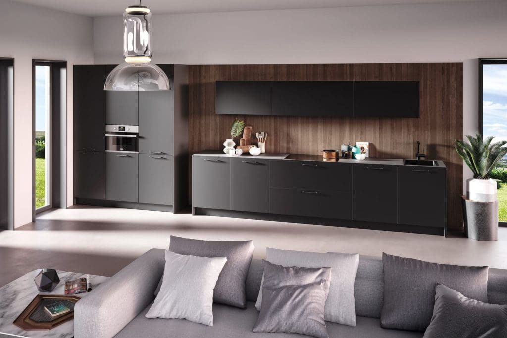 Rotpunkt Black Matt Kitchen 2 | Qudaus Living, Sutton Coldfield