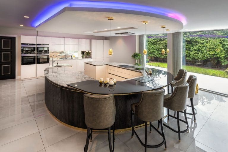 A Unique Design For A Stunning Social Kitchen