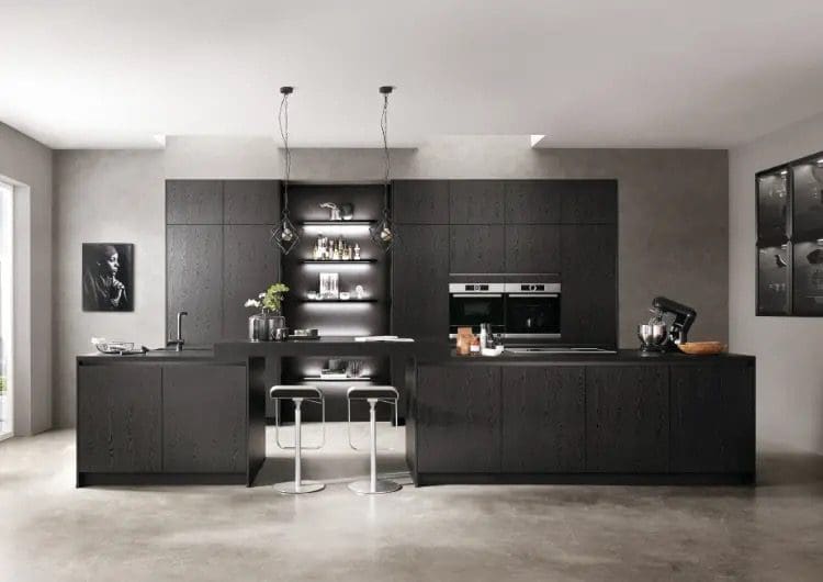 Dark Kitchens Tile | Qudaus Living, Sutton Coldfield