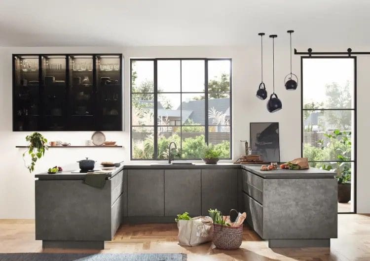 Grey Kitchens Tile | Qudaus Living, Sutton Coldfield
