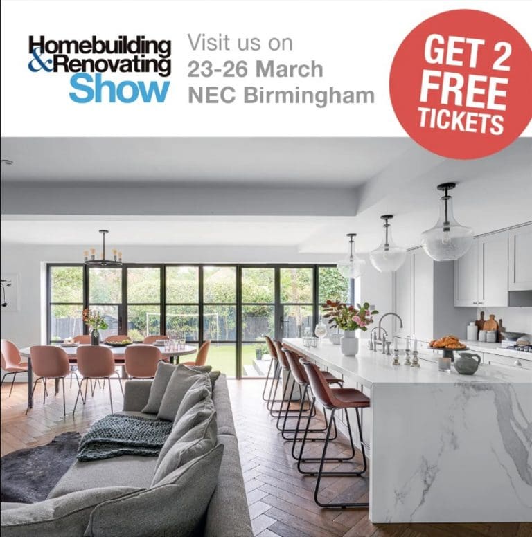 FREE TICKETS FOR NATIONAL HOMEBUILDING AND RENOVATING SHOW AT NEC