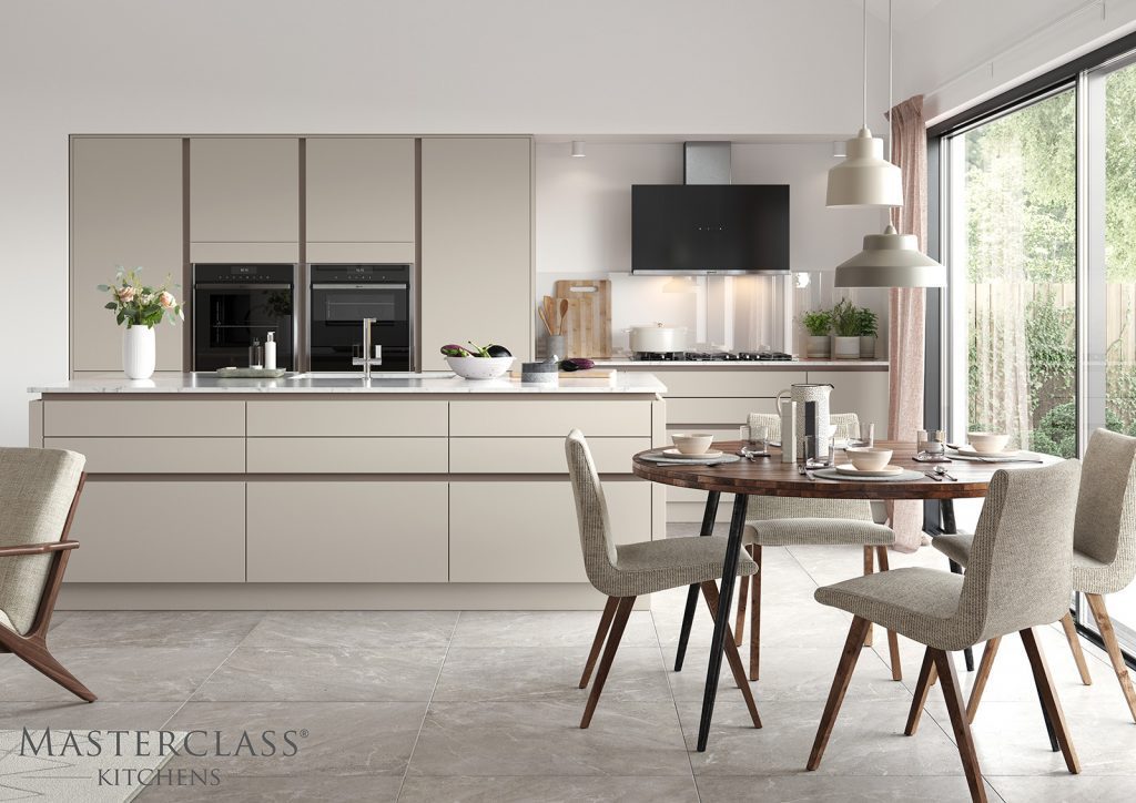 Masterclass Stone Matt Handleless Kitchen 1024X724 2 | Plum-Mex, Farnham