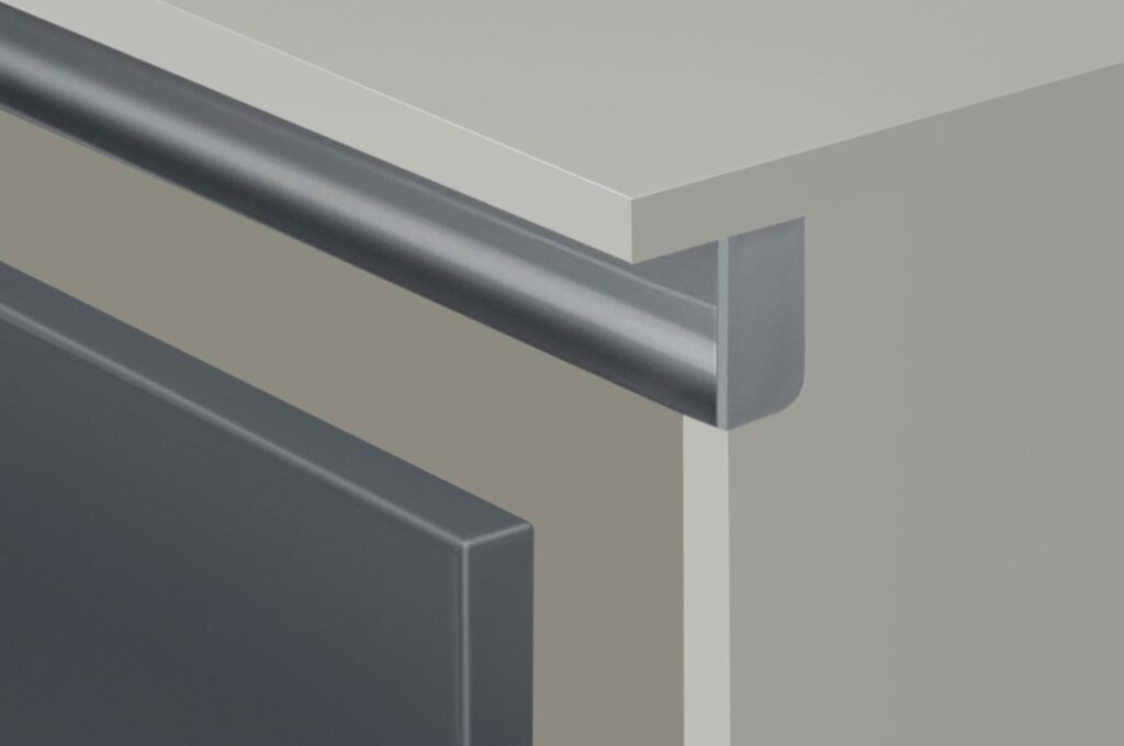 Handleless G78A Rounded Off Metal | Rotpunkt Küchen, Innovative by tradition