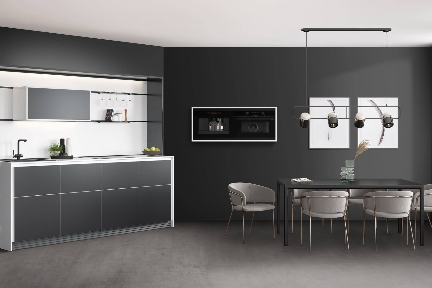 Rotpunkt Matt Compact Kitchen 1 | Kitchens By Design, Herefordshire