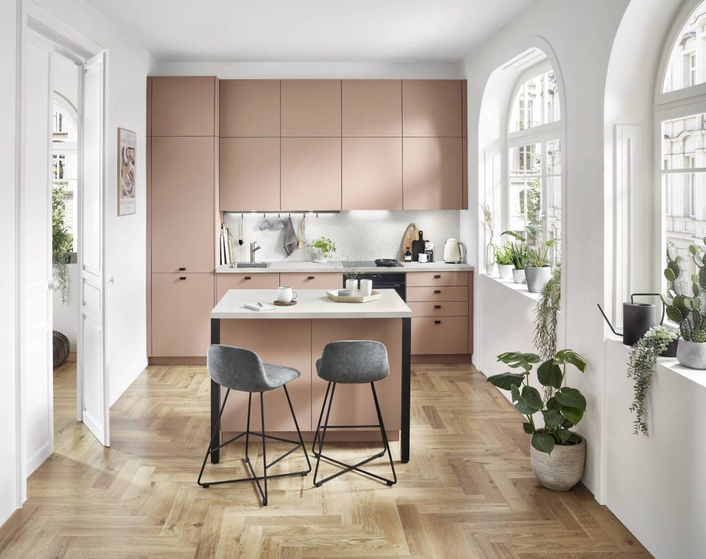 Nobilia Blush Matt Kitchen | German Kitchen Outlet Greenhill, Sheffield