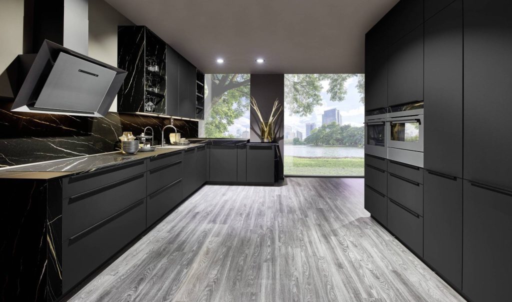Nobilia Dark Stone Kitchen | German Kitchen Outlet Greenhill, Sheffield